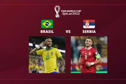 Toda la información sobre el partido de Brasil vs Serbia (Grupo G de la Copa Mundial de la FIFA Qatar 2022)