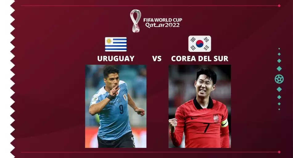 Qué canal televisa Uruguay vs. Corea del Sur hoy? TV y streaming