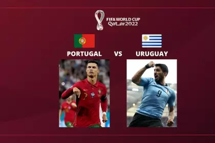 Partido del Grupo H: Portugal vs. Uruguay - Mundial de Qatar 2022