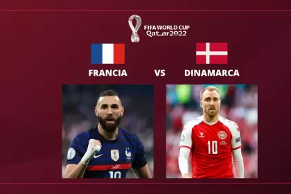 Partido del Grupo D: Francia vs. Dinamarca - Mundial de Qatar 2022