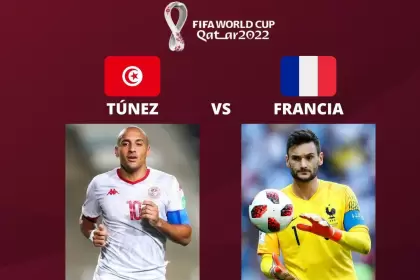 Partido del Grupo D: Túnez vs. Francia - Mundial de Qatar 2022