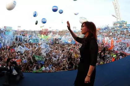 La vicepresidenta Cristina Fernndez de Kirchner