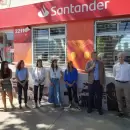 Santander celebr los 3 aos de su Sucursal de Integracin Social en el Barrio 31