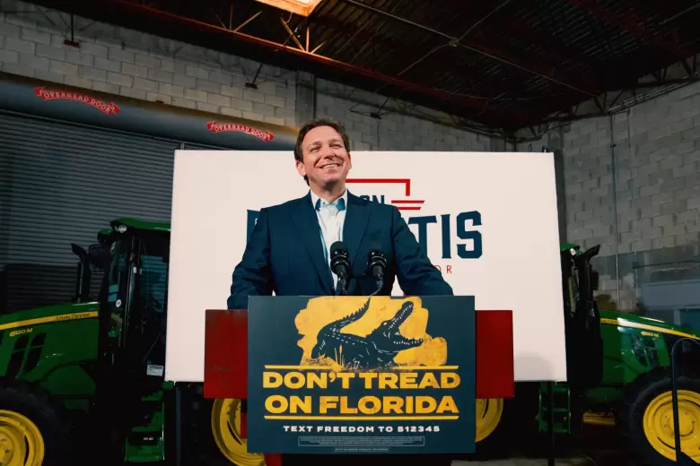 Ron DeSantis, el gobernador de Florida que se perfila como rival de Trump en la interna republicana
