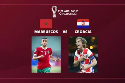 Partido del Grupo F: Marruecos vs. Croacia - Mundial de Qatar 2022