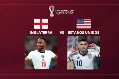 Partido del Grupo B: Inglaterra vs. Estados Unidos - Mundial de Qatar 2022