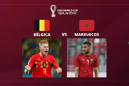Partido del Grupo F: Bélgica vs. Marruecos - Mundial de Qatar 2022