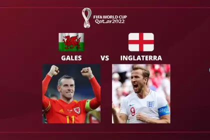 Partido del Grupo B: Gales vs. Inglaterra  - Mundial de Qatar 2022