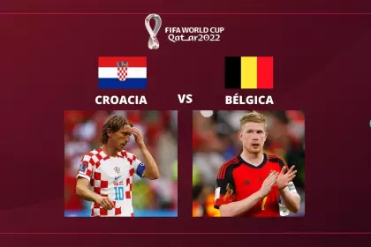 Partido del Grupo F: Croacia vs. Bélgica - Mundial de Qatar 2022