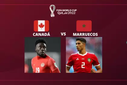 Partido del Grupo F: Canadá vs. Marruecos - Mundial de Qatar 2022