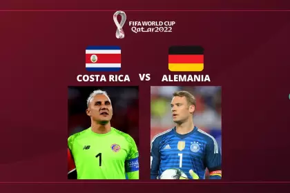 Partido del Grupo E: Costa Rica vs. Alemania - Mundial de Qatar 2022