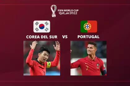 Partido del Grupo H: Corea del Sur vs. Portugal - Mundial de Qatar 2022