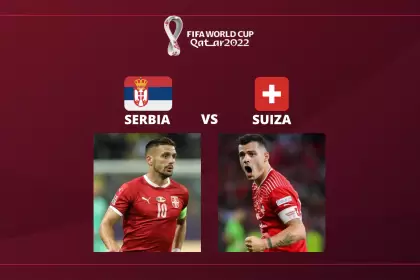 Partido del Grupo G: Serbia vs. Suiza - Mundial de Qatar 2022