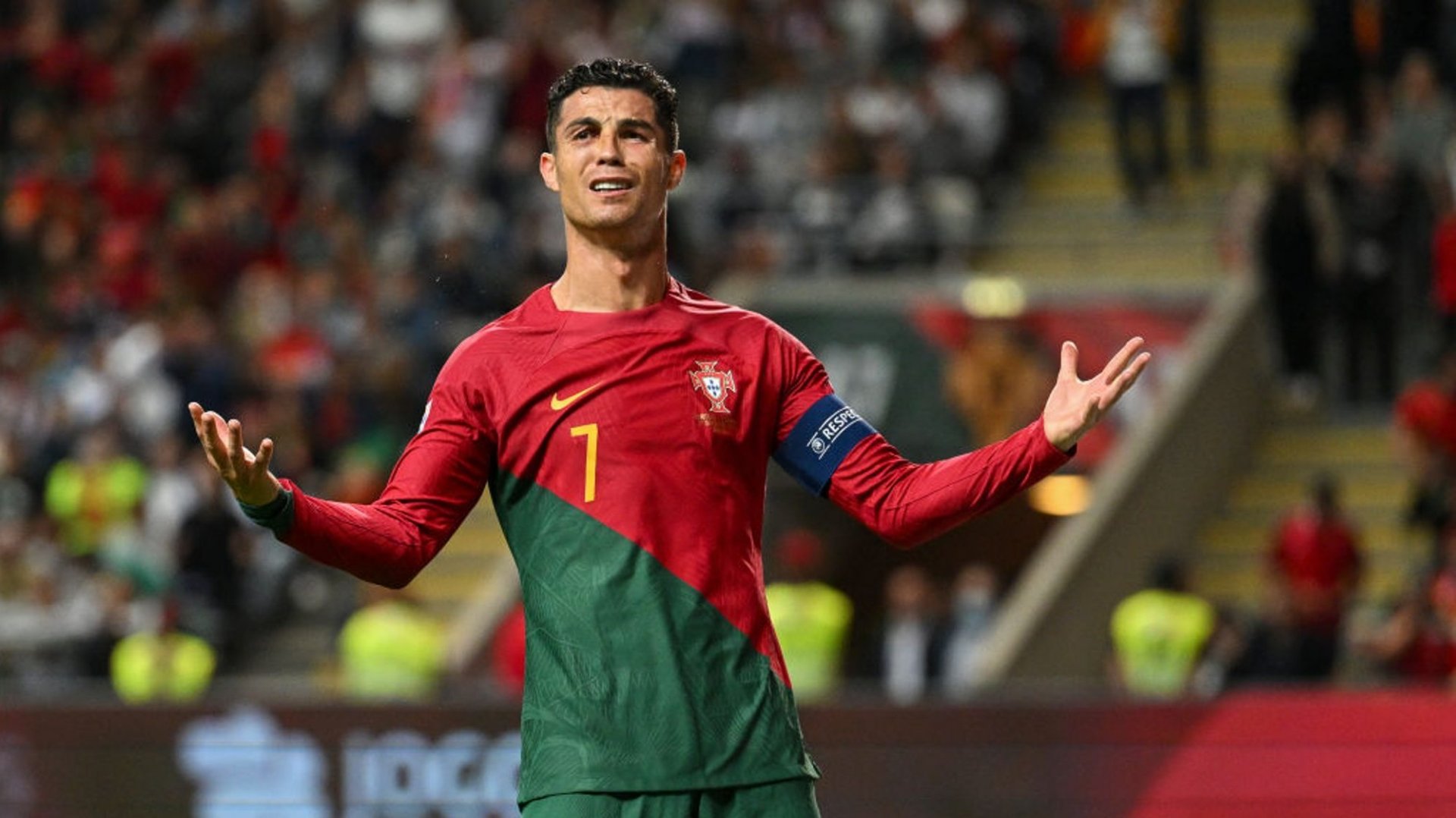 Camiseta Selección de Portugal Titular 2022 Cristiano Ronaldo