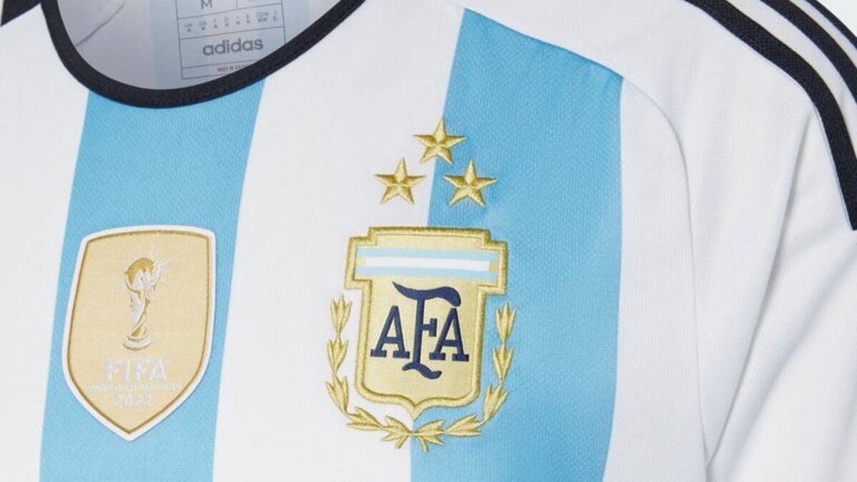 Camiseta seleccion Argentina MESSI MUNDIAL QATAR 2022 jersey maglia adidas