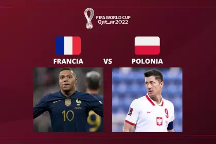 Partido de octavos de final: Francia vs. Polonia - Mundial de Qatar 2022