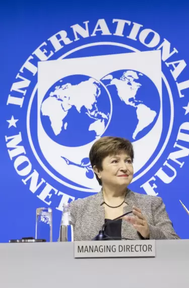 La Directora Gerente del FMI, Kristalina Georgieva