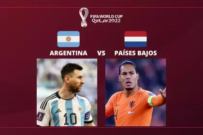 Partido de cuartos de final: Argentina vs. Países Bajos - Mundial de Qatar 2022