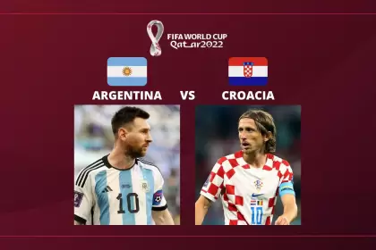 Partido de semifinal: Argentina vs. Croacia - Mundial de Qatar 2022