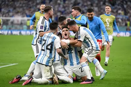 Argentina viene de eliminar a Países Bajos en los cuartos de final