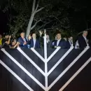 Rodríguez Larreta estuvo en el encendido de las velas de Janucá, una tradicional fiesta de la comunidad judía
