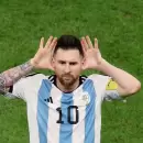 El histórico gesto de Messi contra Van Gaal apareció pintado en San Telmo