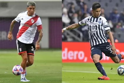 Monterrey cuenta con los argentinos Germán Berterame, Maximiliano Meza y Esteban Andrada