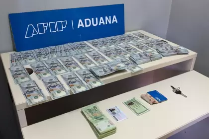 El dinero fue secuestrado y podría caberle una multa de hasta US$ 120.000