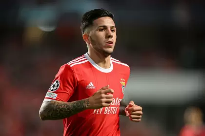 Enzo tiene contrato con el Benfica hasta el 2027