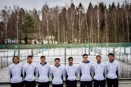 Cerúndolo, Cachín, Bagnis, González y Molteni representarán al equipo argentino en la Copa Davis