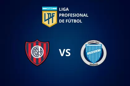 San Lorenzo y Godoy Cruz disputarán la tercera fecha de la Liga Profesional del fútbol argentino
