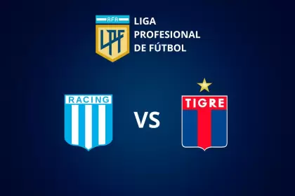 Racing y Tigre disputarán la tercera fecha de la Liga Profesional del fútbol argentino