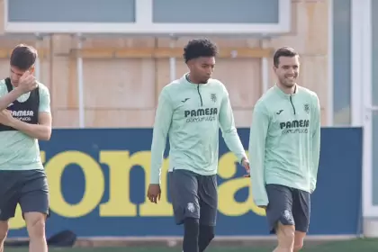 Lo Celso volvió a entrenar en el Villarreal tras cuatro meses