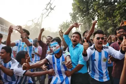 El fanatismo con Argentina que hay en Bangladesh es muy importante
