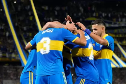 Boca viene de ganarle 2-1 a Vélez
