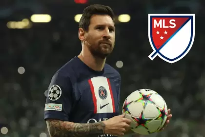 Messi tiene contrato con el PSG hasta junio de este año y desde la MLS buscan convencerlo