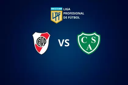 River vs Sarmiento disputarán la octava fecha de la Liga Profesional del fútbol argentino