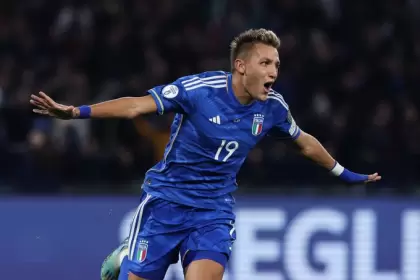 Retegui tuvo un brillante debut en la selección italiana por las Eliminatorias para la Eurocopa de 2024 a celebrarse en Alemania