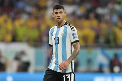 El "Cuti"  fue campeón del mundo en Qatar 2022 con el seleccionado argentino