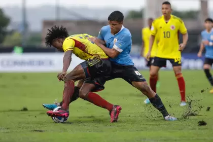 Colombia y Uruguay igualaron sin goles en la primera fecha del Grupo A