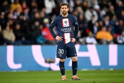 Messi fue silbado el domingo pasado en la derrota del PSG ante Olympique Lyon como local, por 1 a 0