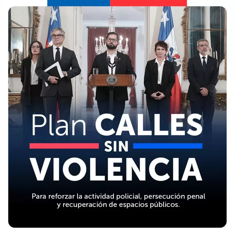 El plan "Calles Sin Violencia" de Gabriel Boric