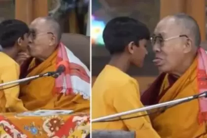 El Dalai Lama, líder espiritual tibetano.