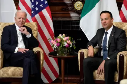 En Irlanda, Biden se siente como en "casa"