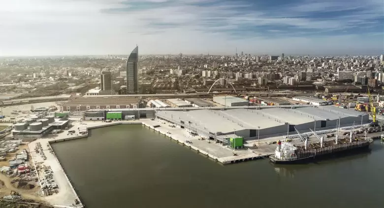 UPM construyó una terminal especializada en celulosa en el puerto de aguas profundas de Montevideo con una inversión de aproximadamente US$ 280 millones 