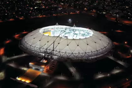 El estadio nico Diego Armando Maradona de La Plata es una de las sedes en donde se jugara el Mundial Sub-20
