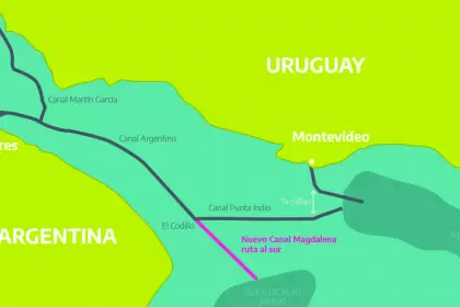 Hoy, el Canal Punta Indio conforma actualmente la única vía de ingreso y egreso a los puertos del Río de la Plata, el Río Paraná y el Río Uruguay