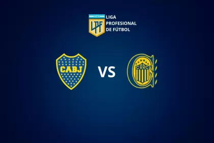 Boca vs Rosario Central disputarán la décimo tercera fecha de la Liga Profesional del fútbol argentino