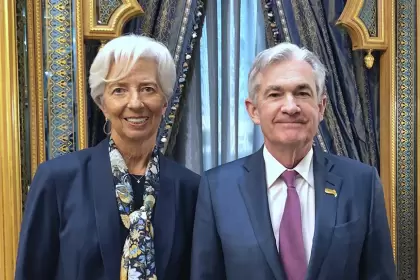Christine Lagarde y Jerome Powell manejan la botonera monetaria occidental