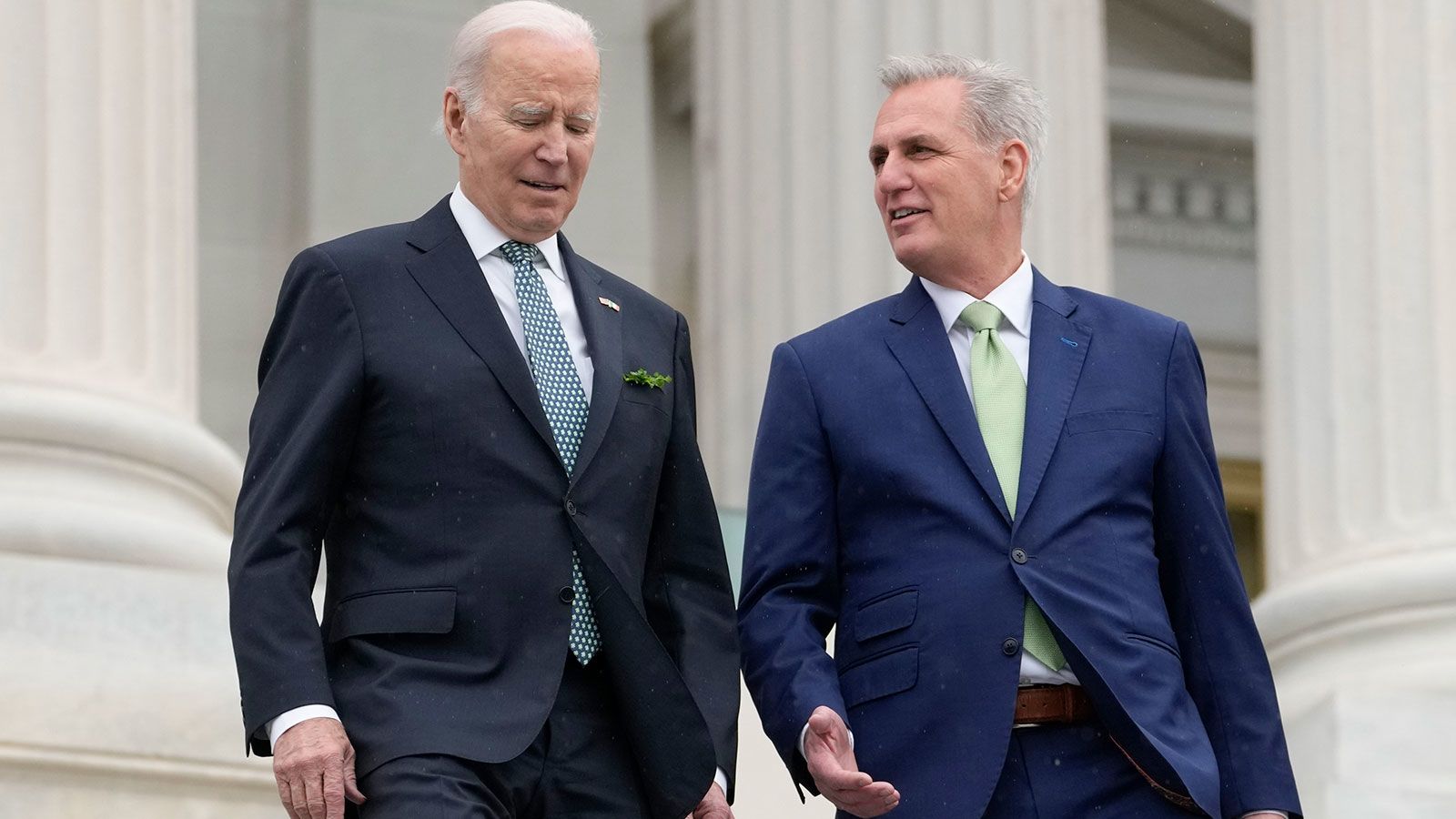 Biden y McCarthy acuerdan por la deuda